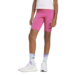 ADIDAS Mallas Cortas Seasonal Essentials Biker Flores Rosa Pink Fusion Niña
