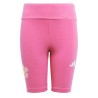 ADIDAS Mallas Cortas Seasonal Essentials Biker Flores Rosa Pink Fusion Niña