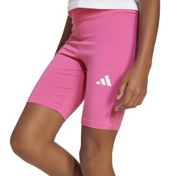ADIDAS Mallas Cortas Seasonal Essentials Biker Flores Rosa Pink Fusion Niña