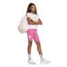 ADIDAS Mallas Cortas Seasonal Essentials Biker Flores Rosa Pink Fusion Niña