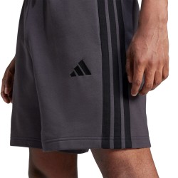 ADIDAS Pantalón Corto Chándal M Essential French Terry De 3 Rayas Gris Strata Grey Hombre