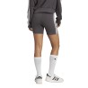 ADIDAS Mallas Cortas Essentials High Waisted Biker Gris Grey Strata White Mujer