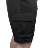 Joluvi Pantalón Corto Outdoor Corbero Cargo Negro Hombre