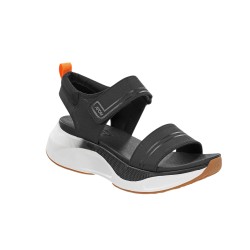 Atom Sandalia Fusionv2 Plataforma Negro Black Mujer