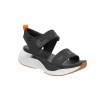 Atom Sandalia Fusionv2 Plataforma Negro Black Mujer