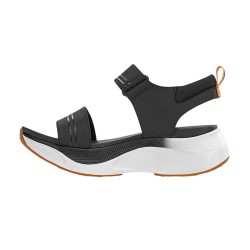 Atom Sandalia Fusionv2 Plataforma Negro Black Mujer