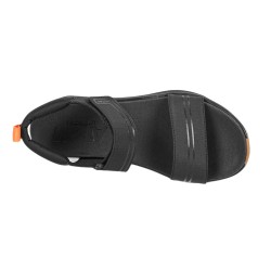 Atom Sandalia Fusionv2 Plataforma Negro Black Mujer