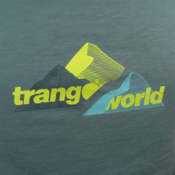 Trangoworld Camiseta Otur Verde Azulado Hombre