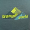 Trangoworld Camiseta Otur Verde Azulado Hombre