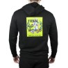 Trangoworld Sudadera Luarca Negro Hombre