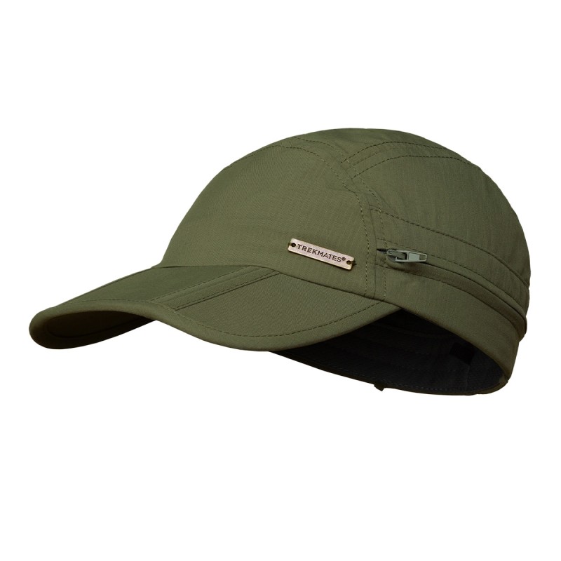Trekmates Gorra Atacama Verde Oscuro Dark Olive