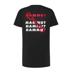 Mammut Camiseta Massone Quickdraw Negro Black Hombre