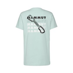 Mammut Camiseta Massone Quickdraw Gris Verdoso Silver Sage Hombre