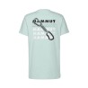 Mammut Camiseta Massone Quickdraw Gris Verdoso Silver Sage Hombre