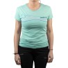 Trangoworld Camiseta Maceda Verde Turquesa Mujer