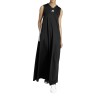 ADIDAS Vestido Largo Tiro Cut Soft Mesh 3 Bandas Negro Black Mujer