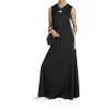 ADIDAS Vestido Largo Tiro Cut Soft Mesh 3 Bandas Negro Black Mujer