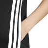 ADIDAS Vestido Largo Tiro Cut Soft Mesh 3 Bandas Negro Black Mujer