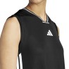 ADIDAS Vestido Largo Tiro Cut Soft Mesh 3 Bandas Negro Black Mujer