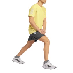 ADIDAS Camiseta Own the Run Amarillo Powder Yellow Hombre