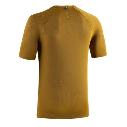Lurbel Camiseta Halo Short Sleeves Amarillo Ámbar Negro Hombre