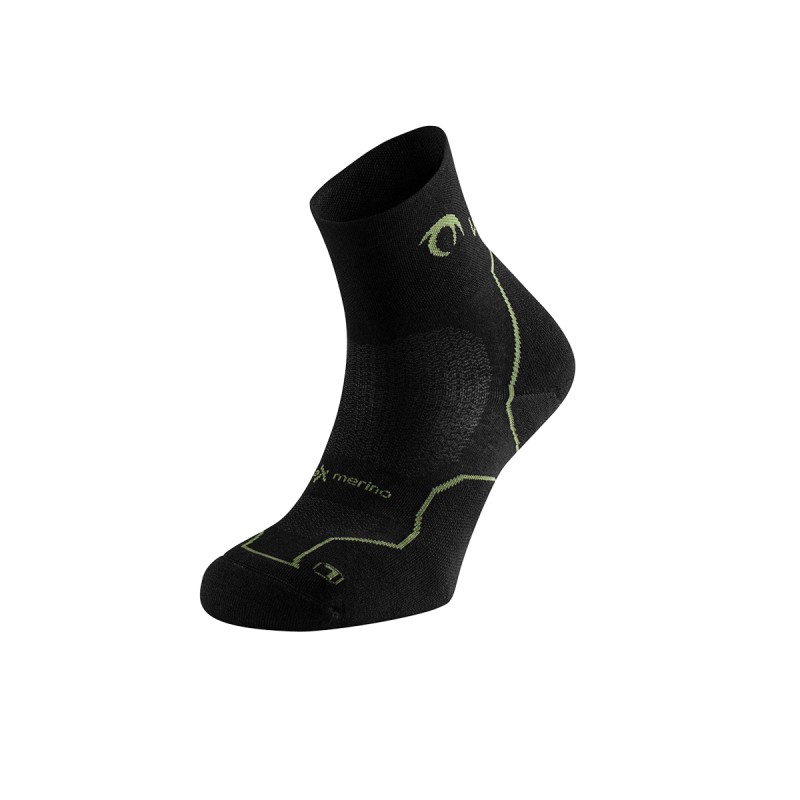 Lurbel Calcetines Taiga Three Negro Verde Black Sotto Bosco
