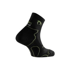Lurbel Calcetines Taiga Three Negro Verde Black Sotto Bosco