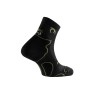 Lurbel Calcetines Taiga Three Negro Verde Black Sotto Bosco