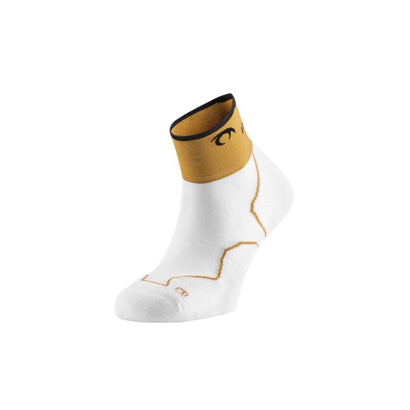 Lurbel Calcetines Desafio Three Blanco Amarillo White Amber Yellow