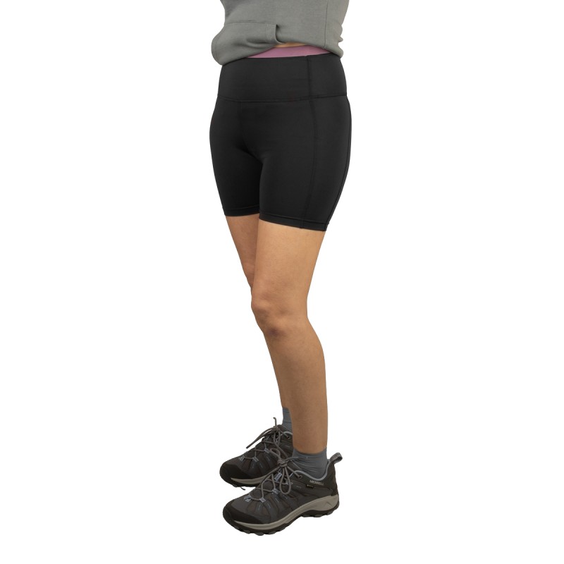Rukka Malla Corta Myntti Negro Morado Mujer