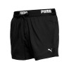 Puma Bañador Swim Men Logo Short Length Negro Black Hombre