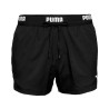 Puma Bañador Swim Men Logo Short Length Negro Black Hombre
