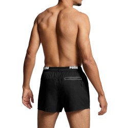 Puma Bañador Swim Men Logo Short Length Negro Black Hombre