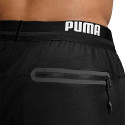 Puma Bañador Swim Men Logo Short Length Negro Black Hombre