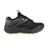 Hi-tec Zapatillas Fuse Trail Low Wp Negro Verde Rojo Black Kelp Forest Hombre