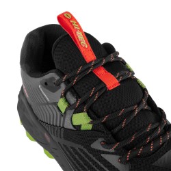 Hi-tec Zapatillas Fuse Trail Low Wp Negro Verde Rojo Black Kelp Forest Hombre