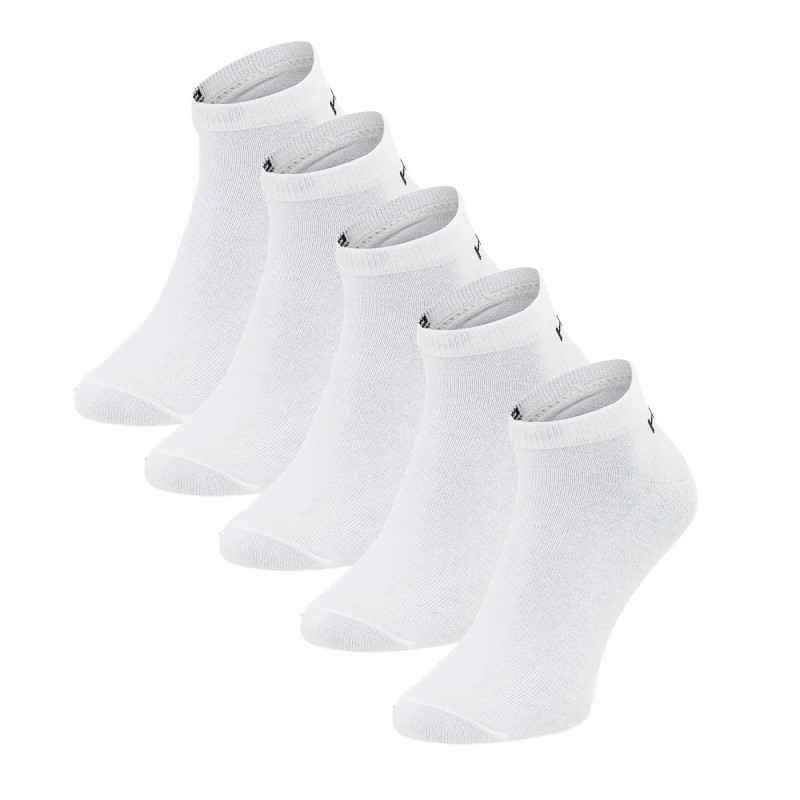 Head Calcetines Sneaker 5 Pares Blanco Unisex