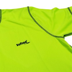 Softee Camiseta Advance Amarillo Fluor Hombre