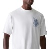 New Era Camiseta Oversized LA Dodgers MLB Floral Graphic Blanco