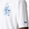 New Era Camiseta Oversized LA Dodgers MLB Floral Graphic Blanco
