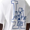 New Era Camiseta Oversized LA Dodgers MLB Floral Graphic Blanco