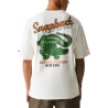 New Era Camiseta Oversized New Era Animal Graphic Blanca Hombre