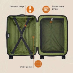 Jeep Maleta Jh004c Carry On Size Verde Olive 40 x 55 x 21 cm