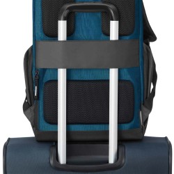 Delsey Paris Mochila Securflap Azul Negro Navy Blue Marine