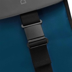 Delsey Paris Mochila Securflap Azul Negro Navy Blue Marine