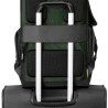 Delsey Paris Mochila Securflap Verde Negro