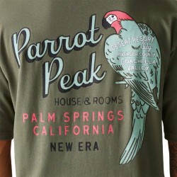 New Era Camiseta None Verde Hombre