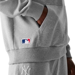 New Era Sudadera New York Yankees Hombre Gris