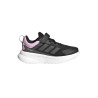 ADIDAS Zapatilla Fortarun 4.0 El C Negro Rosa Core Black Clear Pink Niño
