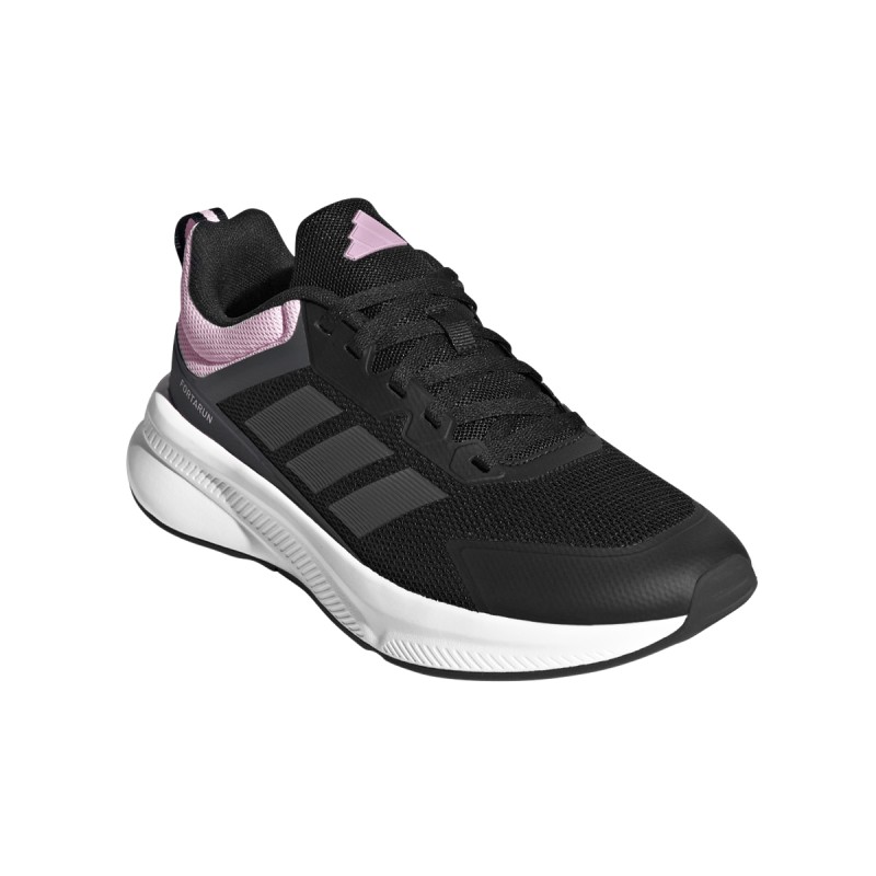 ADIDAS Zapatilla Fortarun 4.0 Negro Rosa Core Black Clear Pink Niño